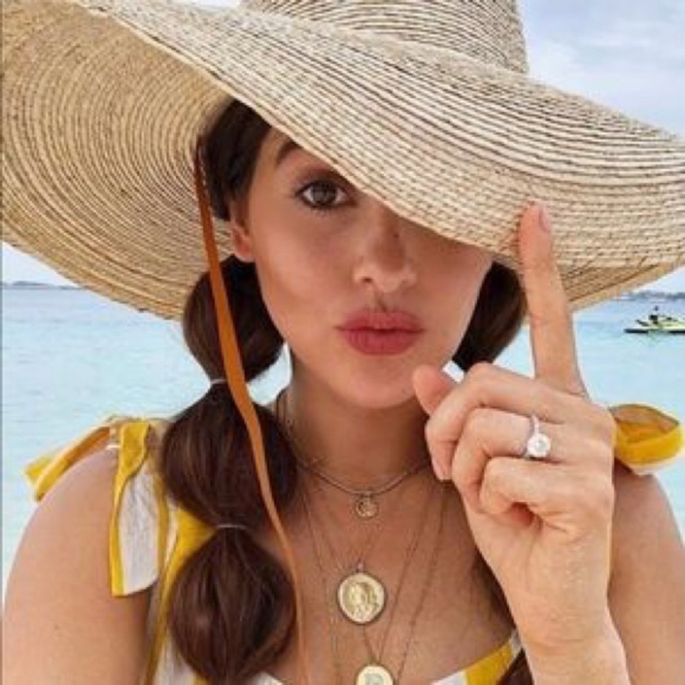 Free People x Brixton Jaya Straw Hat Size XS/S